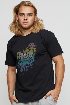 Футболка мужская basic /air print/