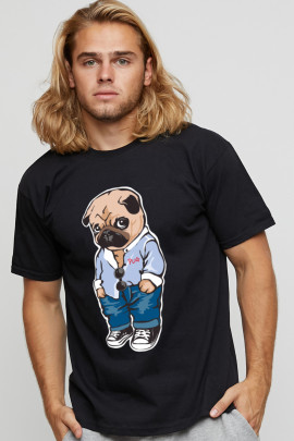 Футболка мужская basic /air print/