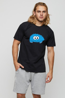 Футболка мужская basic /air print/