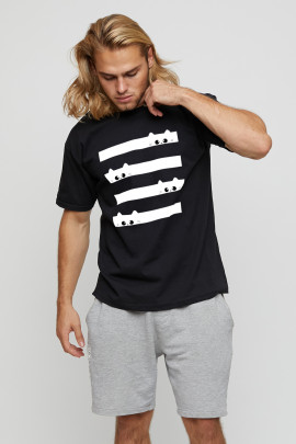 Футболка мужская basic /air print/