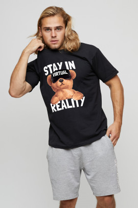 Футболка мужская basic /air print/