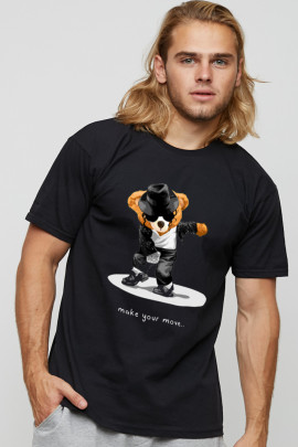 Футболка мужская basic /air print/