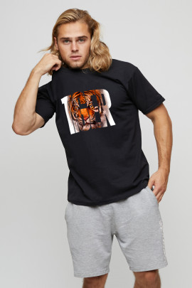 Футболка мужская basic /air print/