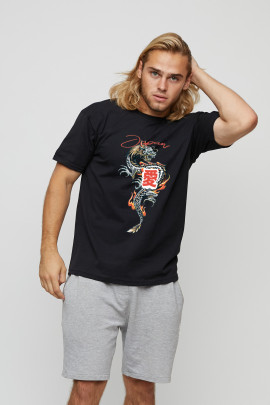 Футболка мужская basic /air print/