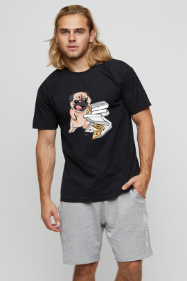 Футболка мужская basic /air print/