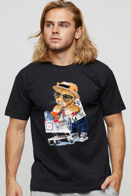 Футболка мужская basic /air print/