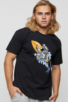 Футболка мужская basic /air print/