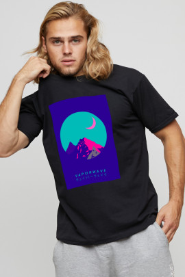 Футболка мужская basic /air print/