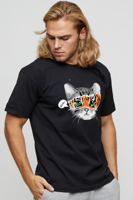 Футболка мужская basic /air print/