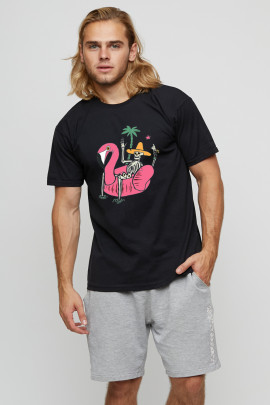 Футболка мужская basic /air print/