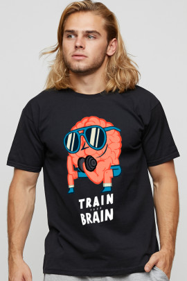 Футболка мужская basic /air print/