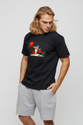 Футболка мужская basic /air print/