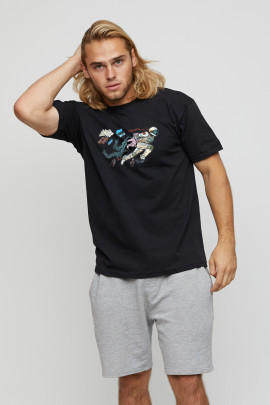 Футболка мужская basic /air print/