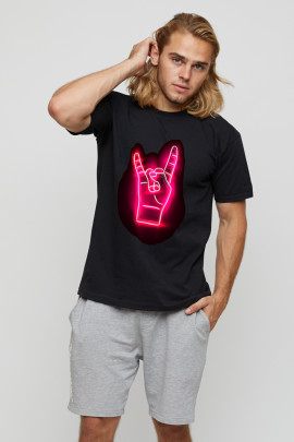 Футболка мужская basic /air print/