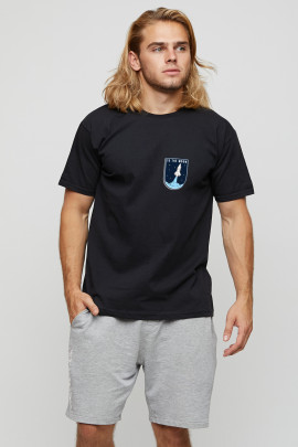 Футболка мужская basic /air print/