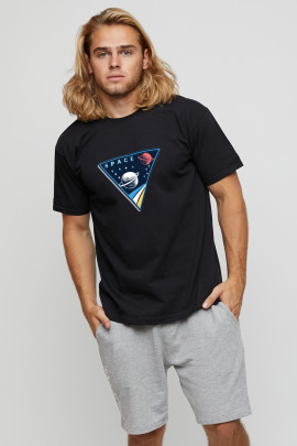 Футболка мужская basic /air print/