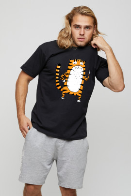 Футболка мужская basic /air print/