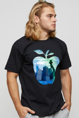 Футболка мужская basic /air print/