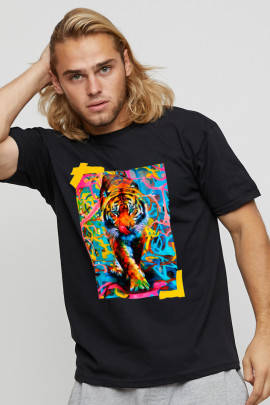 Футболка мужская basic /air print/