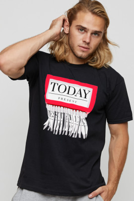 Футболка мужская basic /air print/