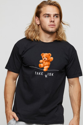 Футболка мужская basic /air print/