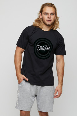 Футболка мужская basic /air print/