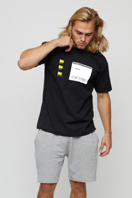 Футболка мужская basic /air print/