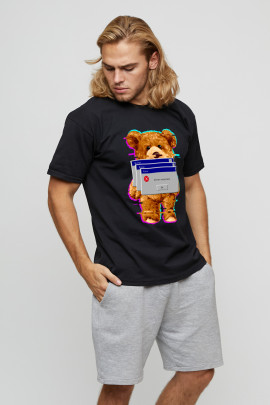 Футболка мужская basic /air print/