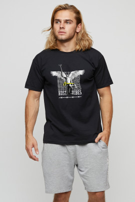 Футболка мужская basic /air print/