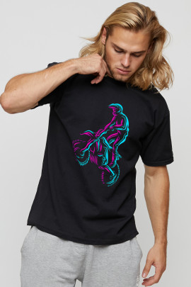 Футболка мужская basic /air print/