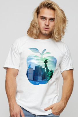 Футболка мужская basic /air print/