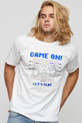 Футболка мужская basic /air print/