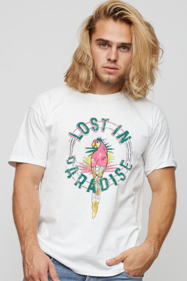 Футболка мужская basic /air print/