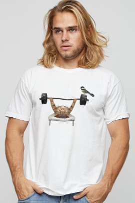 Футболка мужская basic /air print/