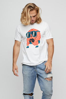 Футболка мужская basic /air print/