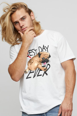 Футболка мужская basic /air print/