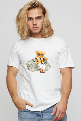 Футболка мужская basic /air print/