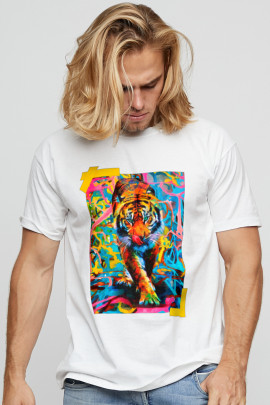 Футболка мужская basic /air print/