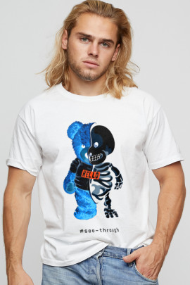 Футболка мужская basic /air print/