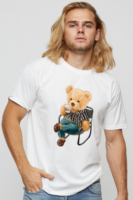 Футболка мужская basic /air print/