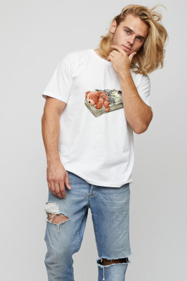 Футболка мужская basic /air print/