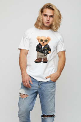 Футболка мужская basic /air print/