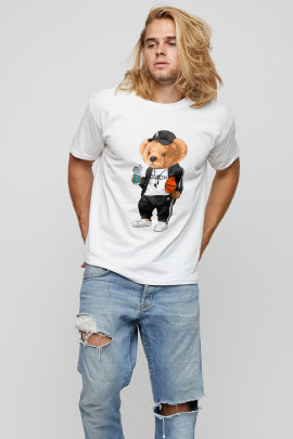 Футболка мужская basic /air print/