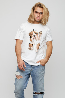 Футболка мужская basic /air print/