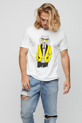 Футболка мужская basic /air print/