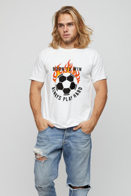 Футболка мужская basic /air print/