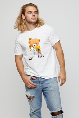 Футболка мужская basic /air print/