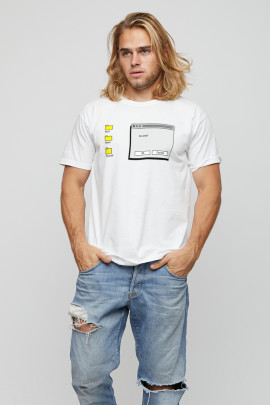 Футболка мужская basic /air print/