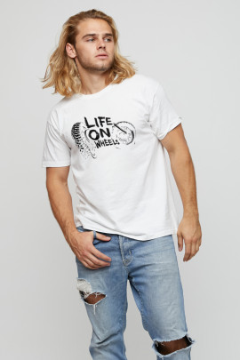 Футболка мужская basic /air print/