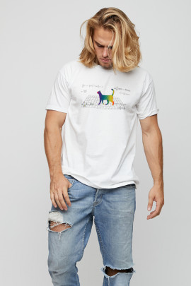 Футболка мужская basic /air print/